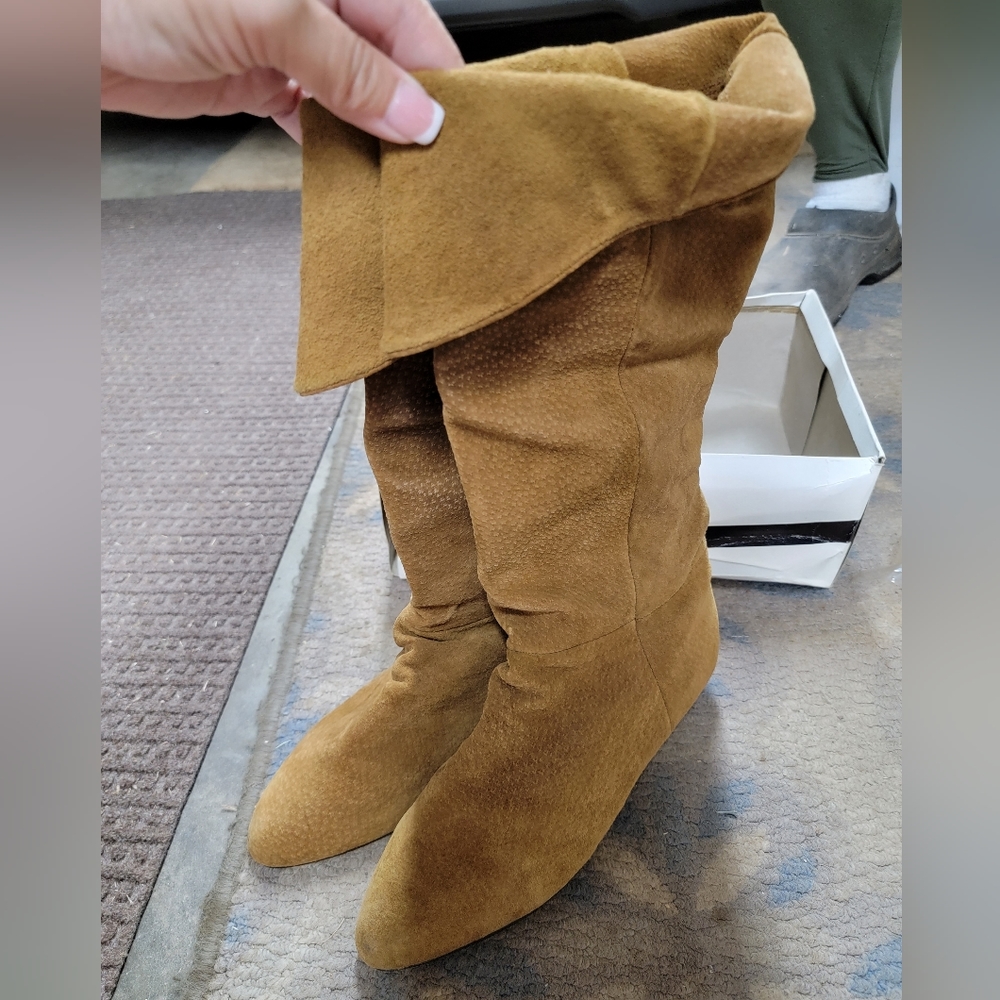 Checkers Tall Brown Boots